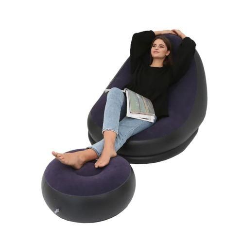 Canapé gonflable, chaise de sac paresseux